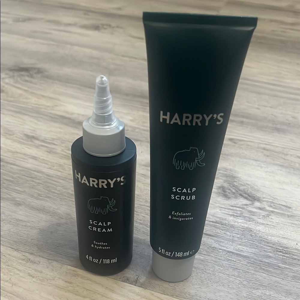 Harry's Scalp Cream and Scalp Scrub NEW